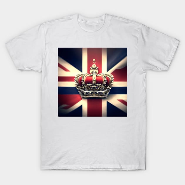 Coronation Day King Charles III 6 May 2023 T-Shirt by Relaxing Art Shop